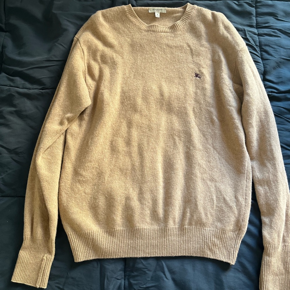COPY - Mens Burberry 100% Lambwool sweater